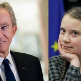 Bernard Arnault leave Greta Thunberg alone